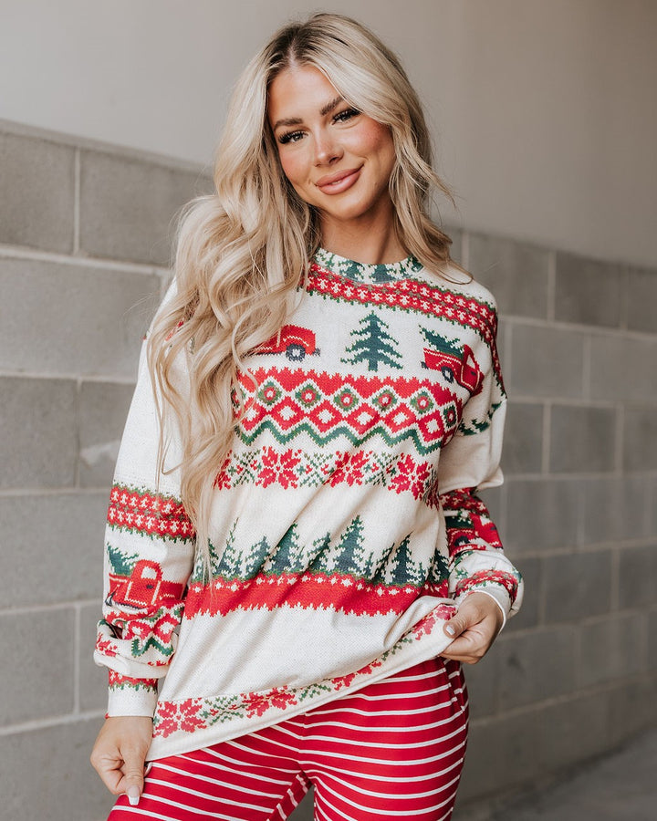 Ampersand Ave | University Pullover | Holiday Lane