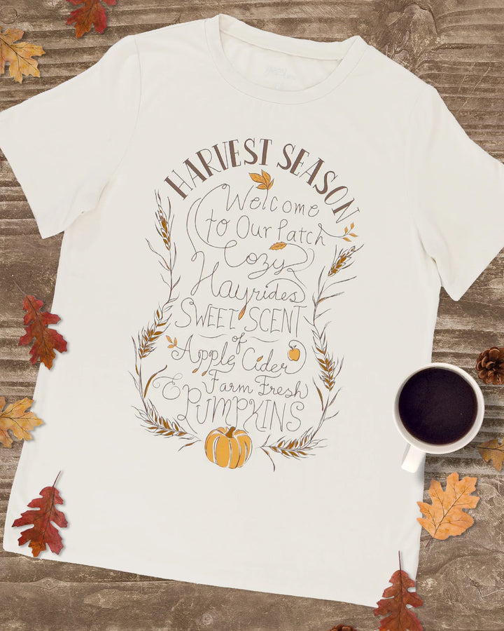 Grace and Lace | Girlfriend Fit Graphic Tee | Harvest