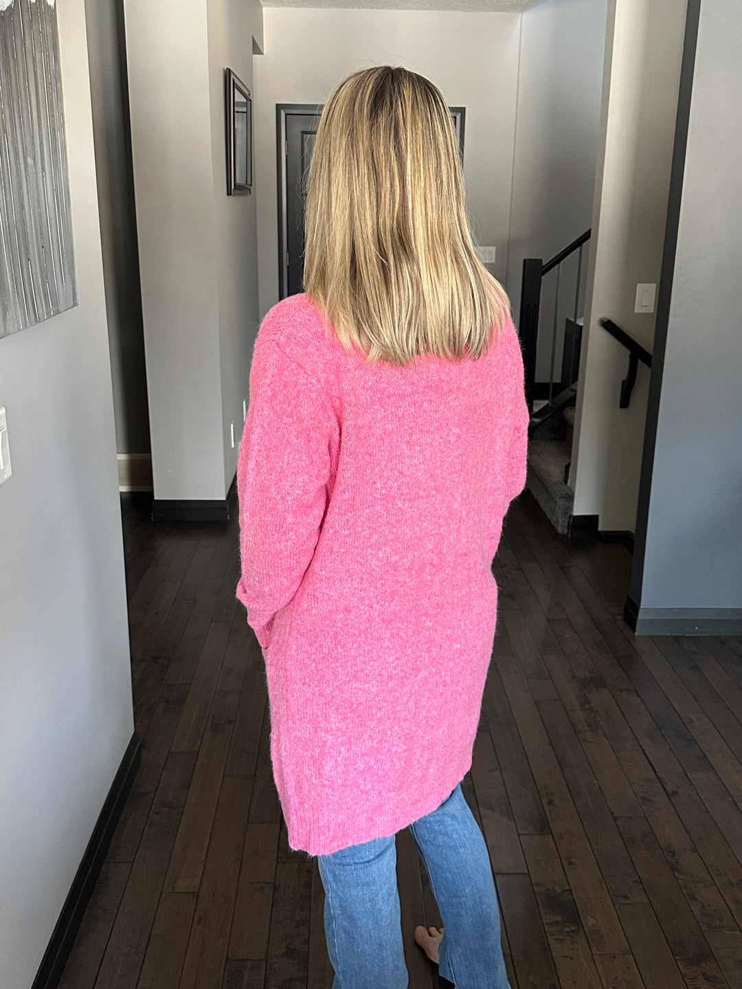 Madison Cozy Cardigan | Pink