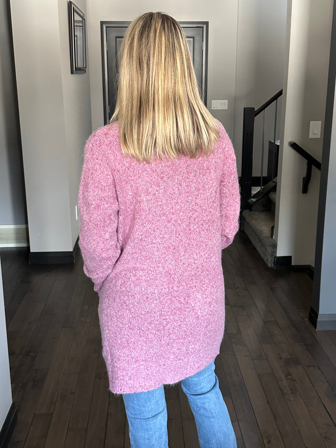 Madison Cozy Cardigan | Frosted Berry