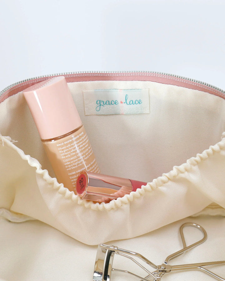 Grace and Lace | Make Up Bag | PINK