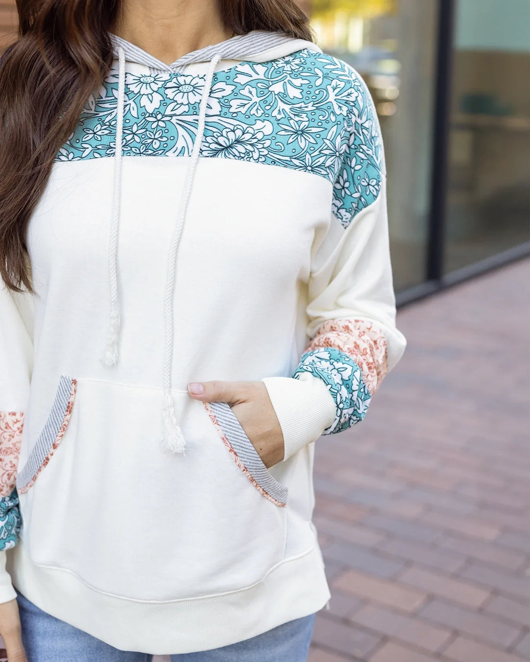 Grace and Lace | Patchwork Hoodie