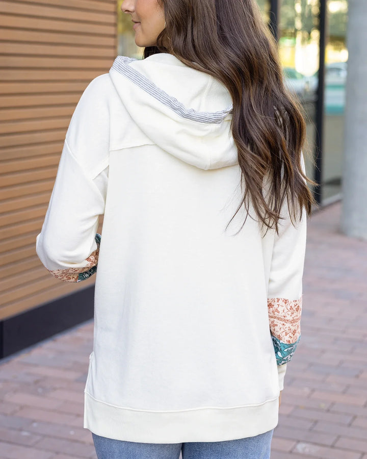 Grace and Lace | Patchwork Hoodie