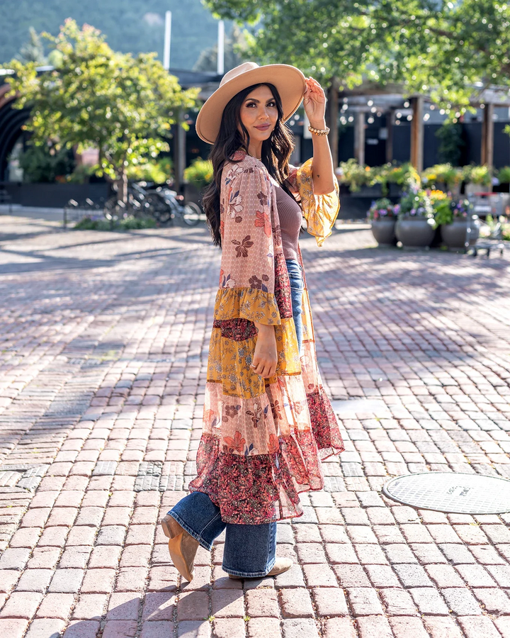 Grace and Lace | Patchwork Kimono Duster