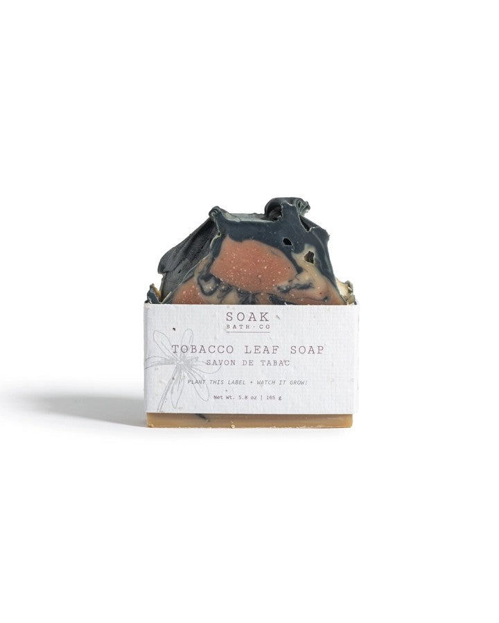 SOAK Bath Co | Tobacco Leaf Soap Bar