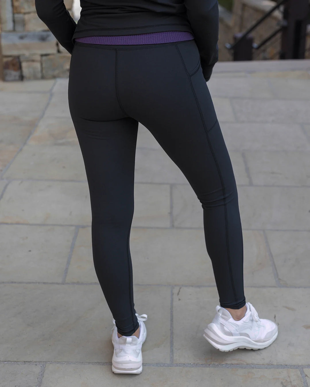 Grace and Lace | Best Squat Proof Pocket Leggings | Black