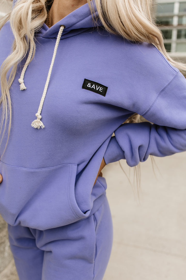 Ampersand Ave | Comfort Zone Hoodie | Lilac