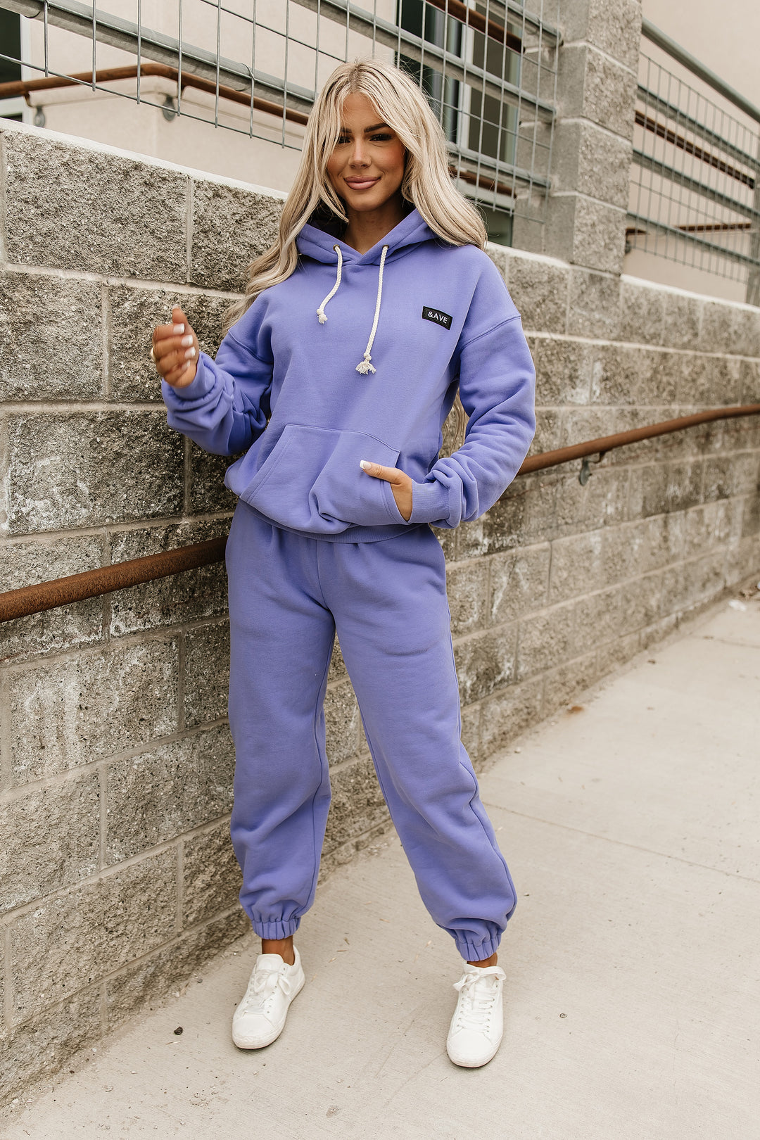 Ampersand Ave | Comfort Zone Hoodie | Lilac