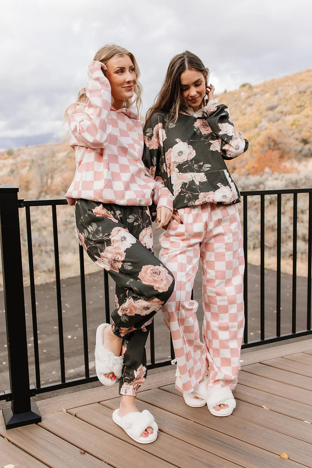 Ampersand Ave | University Hoodie | Blush & Blooms