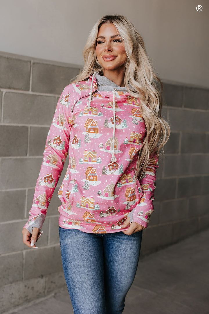 Ampersand Ave | DoubleHood Sweatshirt | Sugar & Spice